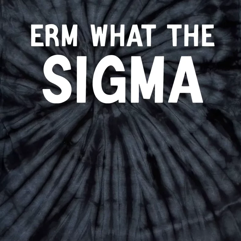 Erm What The Sigma Tie-Dye T-Shirt