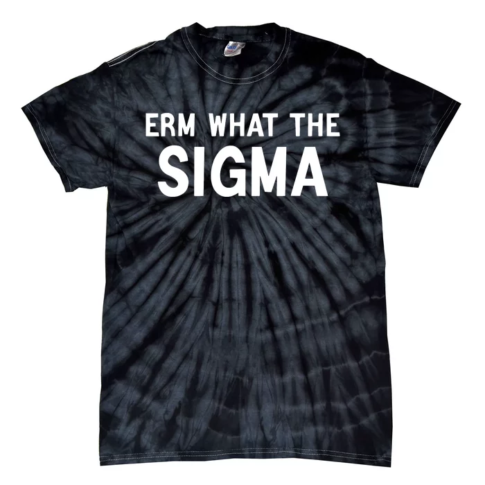 Erm What The Sigma Tie-Dye T-Shirt