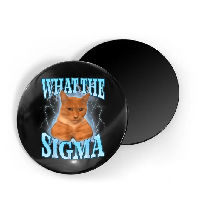 Erm What The Sigma Meme Cat Ironic Brainrot Magnet