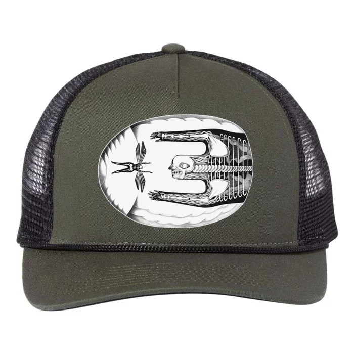 Encounter with the Bone Fairy Retro Rope Trucker Hat Cap