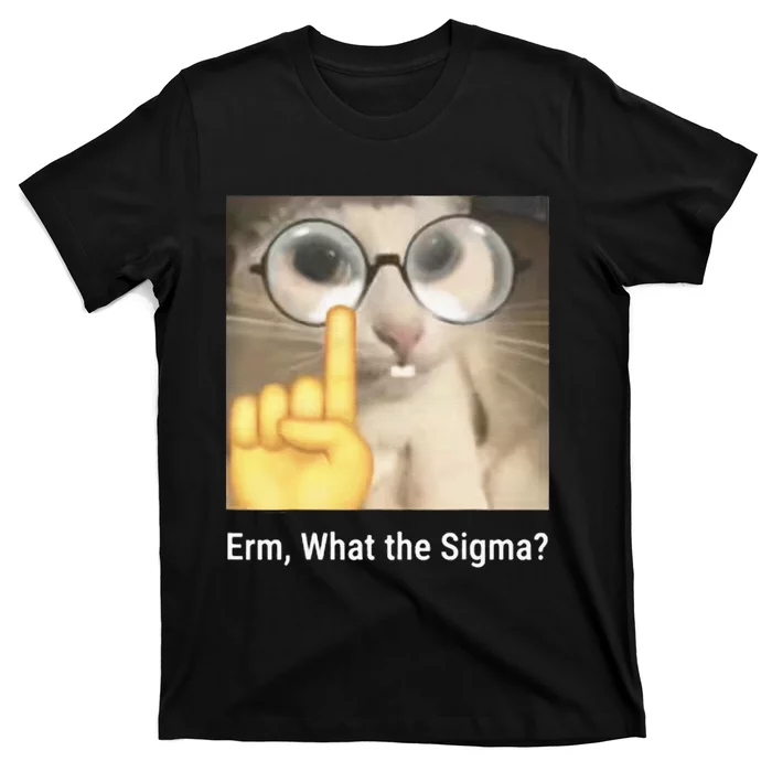 Erm What The Sigma Cat Meme T-Shirt