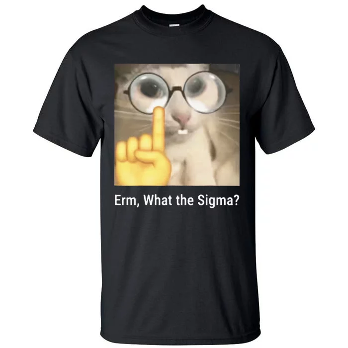 Erm What The Sigma Cat Meme Tall T-Shirt