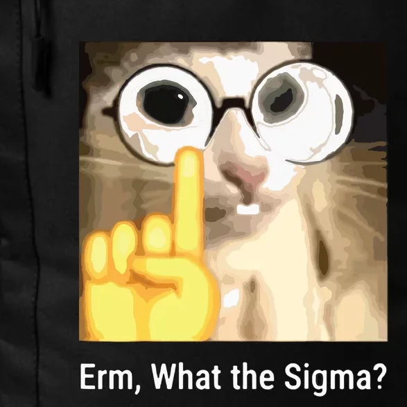 Erm What The Sigma Cat Meme Daily Commute Backpack