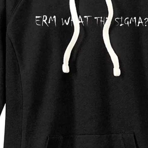 Erm What The Sigma Women's Fleece Hoodie