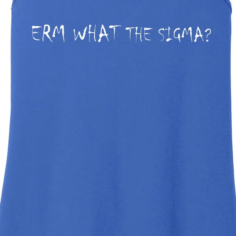 Erm What The Sigma Ladies Essential Tank