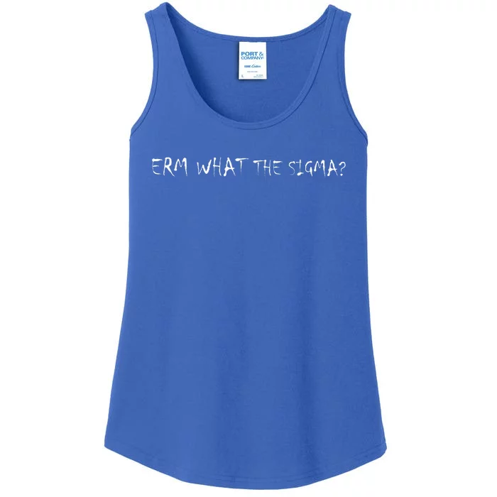 Erm What The Sigma Ladies Essential Tank