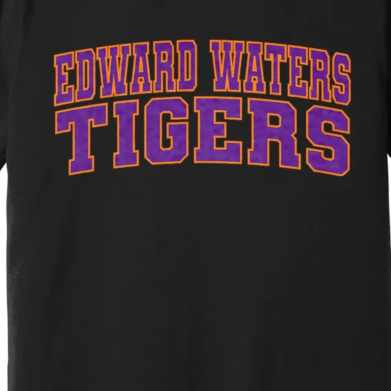 Edward Waters University Tigers Arch01 Premium T-Shirt