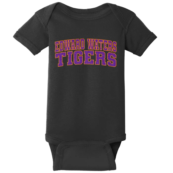 Edward Waters University Tigers Arch01 Baby Bodysuit