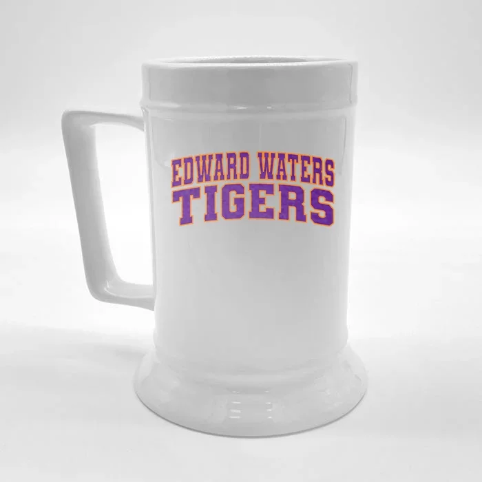 Edward Waters University Tigers Arch01 Front & Back Beer Stein