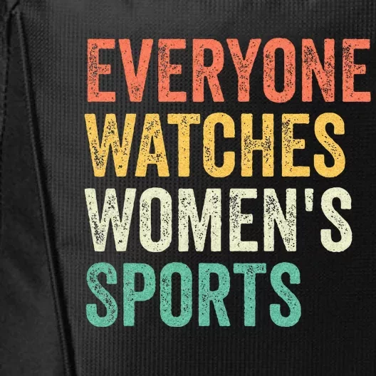 Everyone Watches Women Sports City Backpack