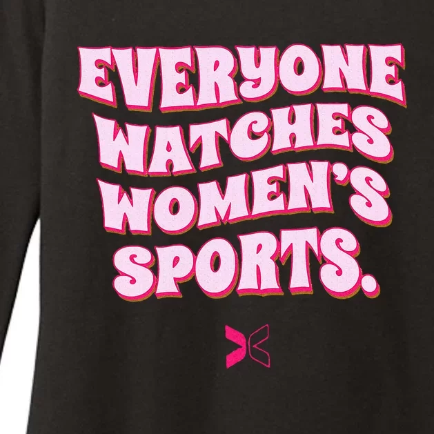 Everyone Watches Women Sports Womens CVC Long Sleeve Shirt