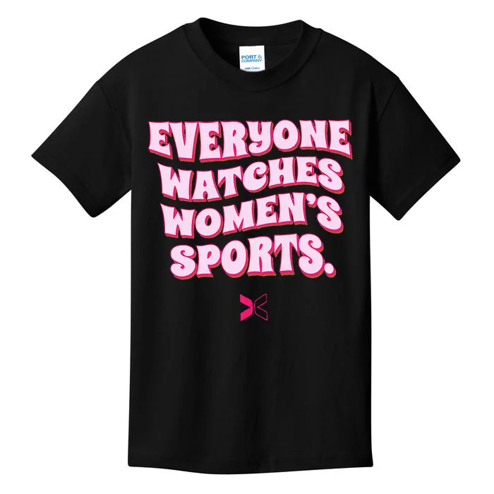 Everyone Watches Women Sports Kids T-Shirt