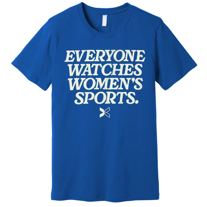 Everyone Watches Wo's Sports Zip Premium T-Shirt