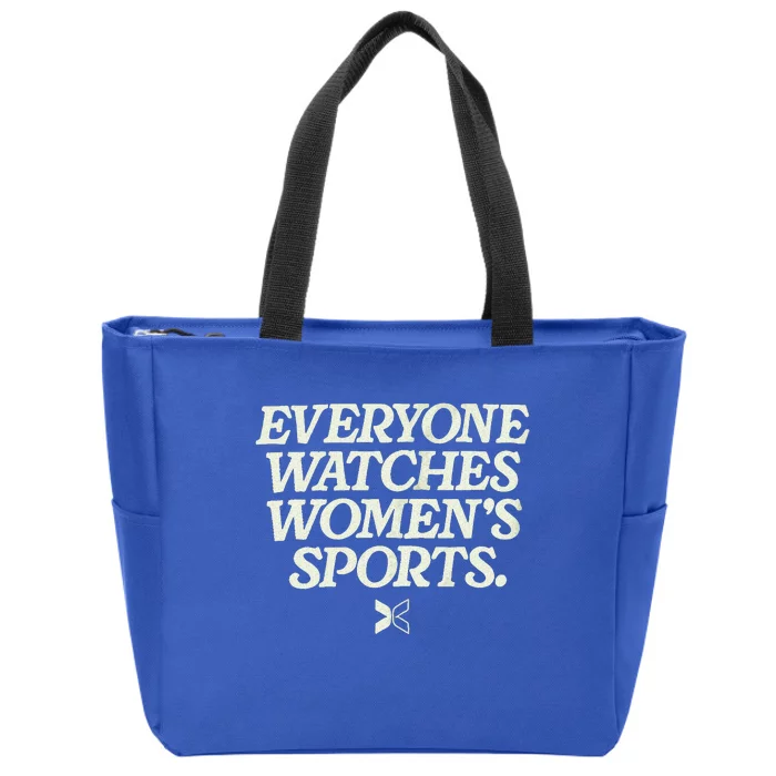 Everyone Watches Wo's Sports Zip Zip Tote Bag