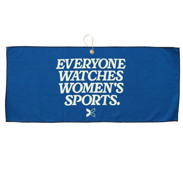 Everyone Watches Wo's Sports Zip Large Microfiber Waffle Golf Towel