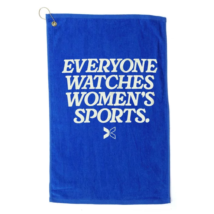 Everyone Watches Wo's Sports Zip Platinum Collection Golf Towel