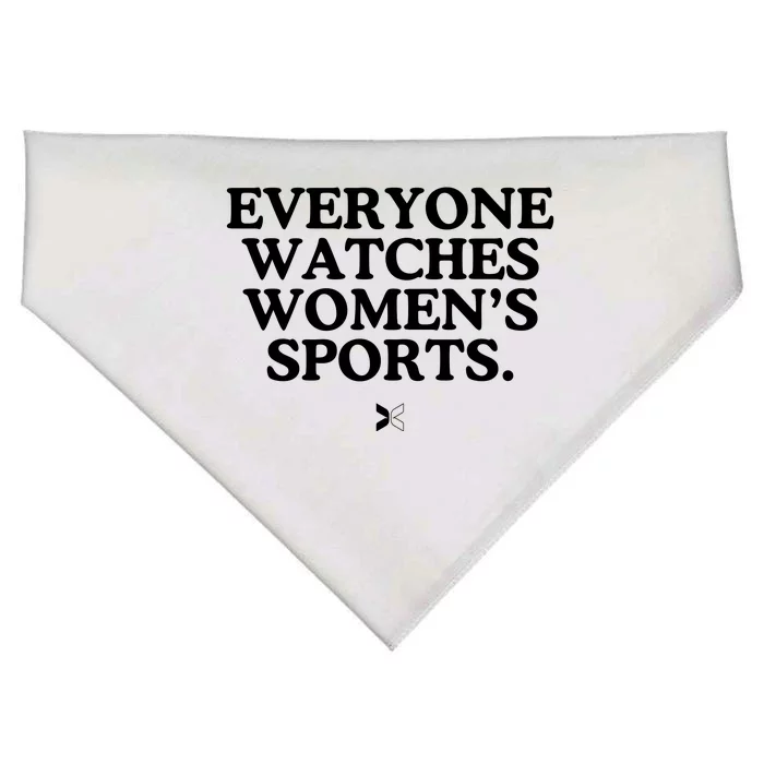 Everyone Watches Women’S Sports USA-Made Doggie Bandana