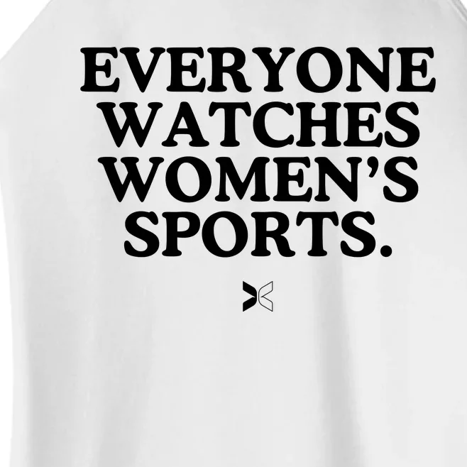 Everyone Watches Women’S Sports Women’s Perfect Tri Rocker Tank