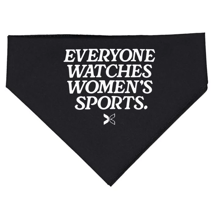 Everyone Watches Women’S Sports USA-Made Doggie Bandana