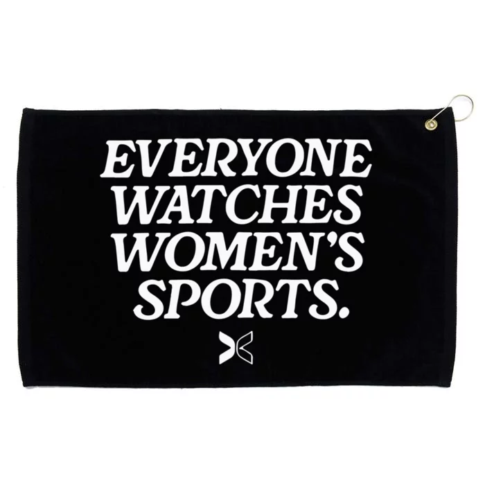 Everyone Watches Women’S Sports Grommeted Golf Towel