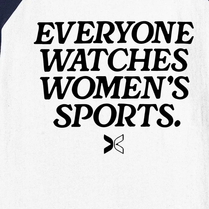 Everyone Watches Women’S Sports Baseball Sleeve Shirt