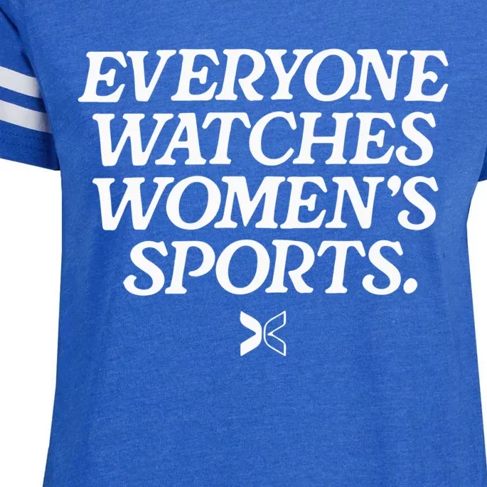 Everyone Watches Women’S Sports Enza Ladies Jersey Football T-Shirt