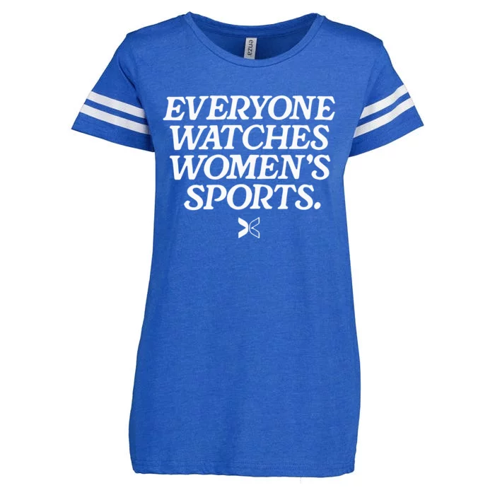 Everyone Watches Women’S Sports Enza Ladies Jersey Football T-Shirt