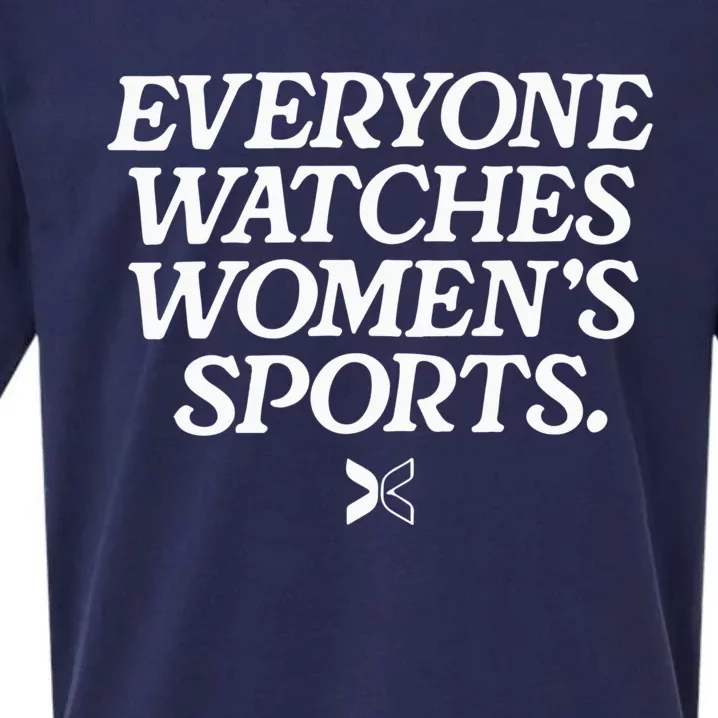 Everyone Watches Women’S Sports Sueded Cloud Jersey T-Shirt