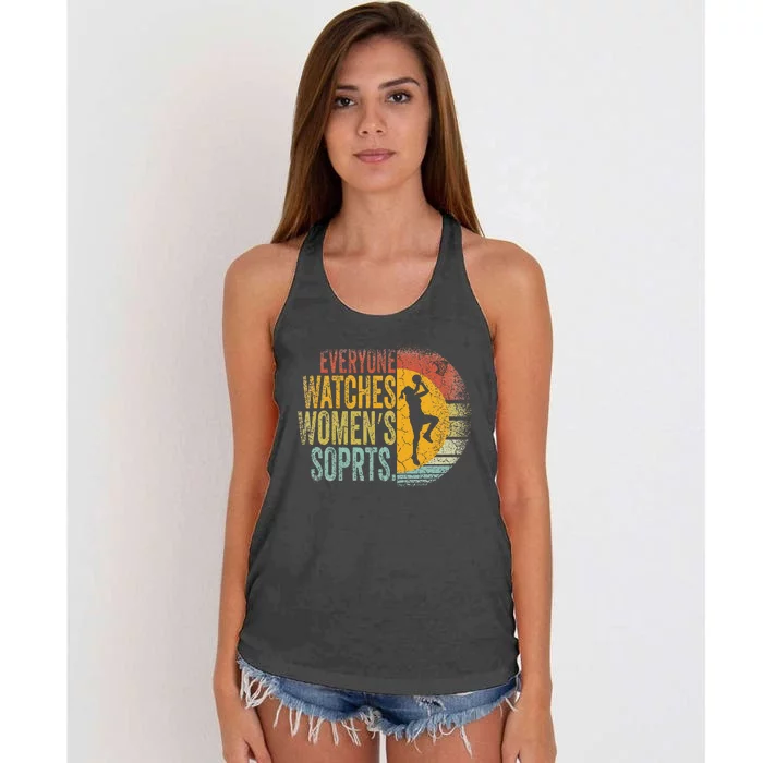 Everyone Watches Wo Sports Women's Knotted Racerback Tank