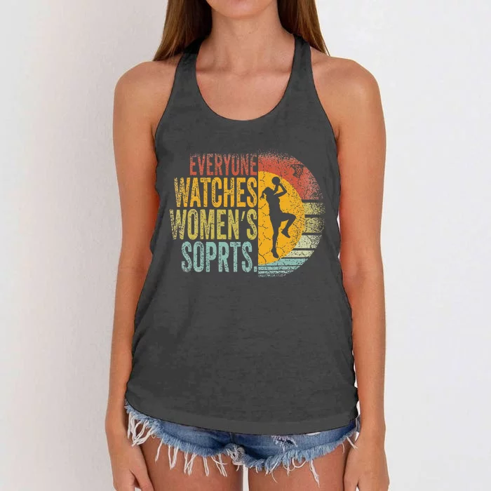 Everyone Watches Wo Sports Women's Knotted Racerback Tank