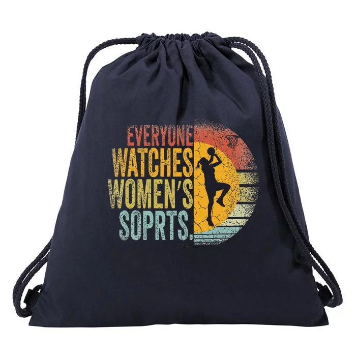 Everyone Watches Wo Sports Drawstring Bag