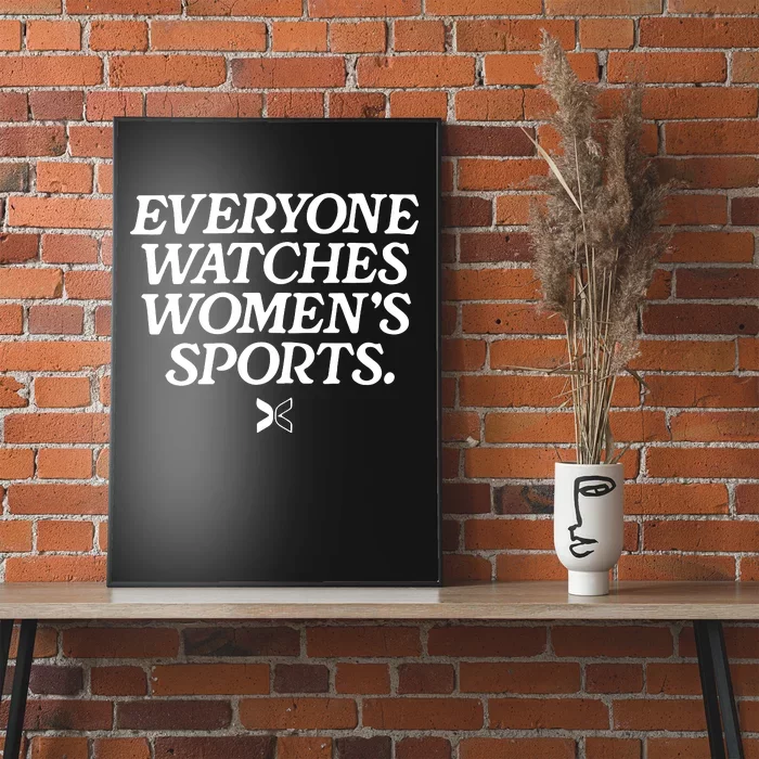 Everyone Watches Women’S Sports Poster