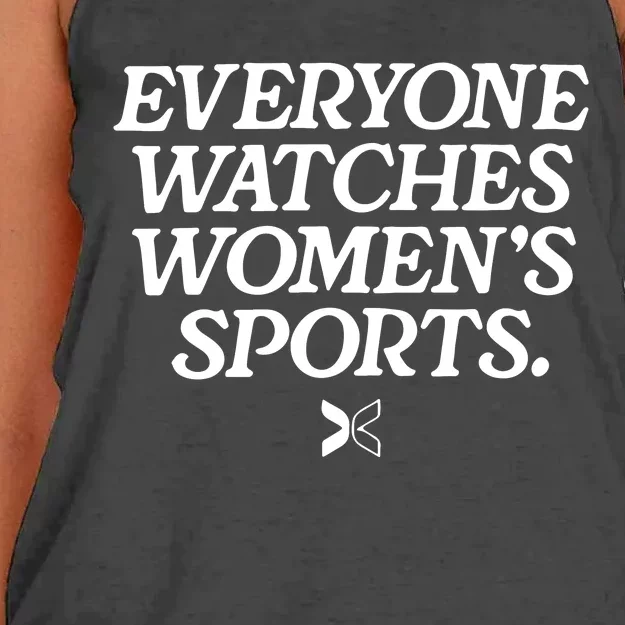 Everyone Watches Women’S Sports Women's Knotted Racerback Tank