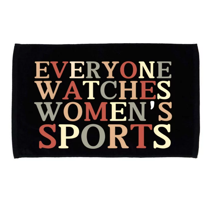 Everyone Watches Women Sports Adult Microfiber Hand Towel