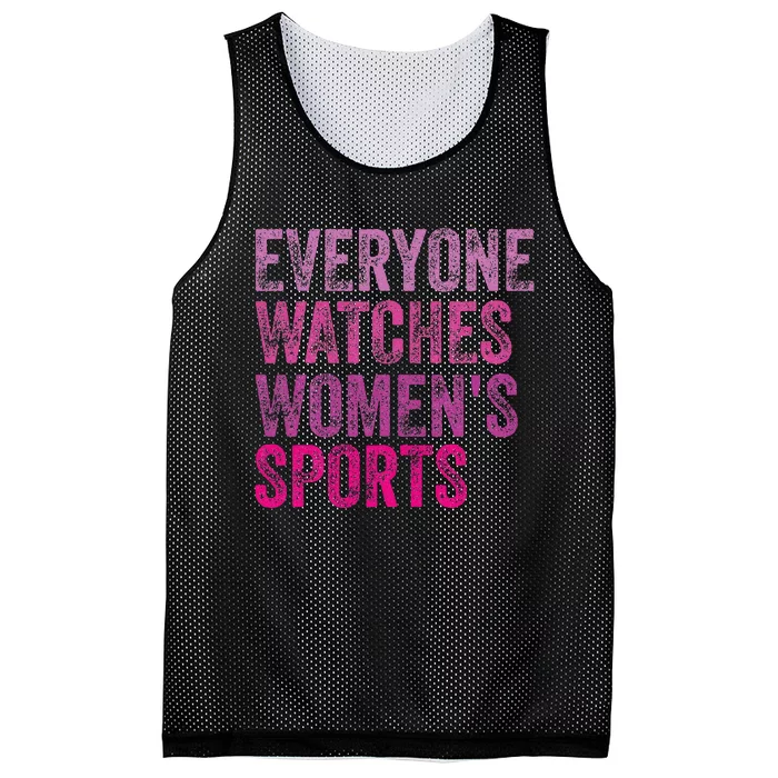 Everyone Watches Women Sports Mesh Reversible Basketball Jersey Tank