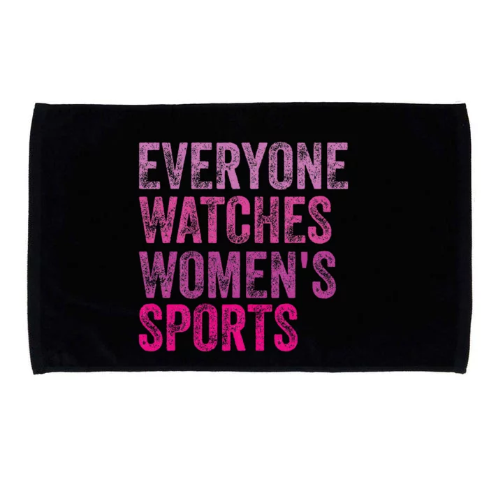 Everyone Watches Women Sports Microfiber Hand Towel