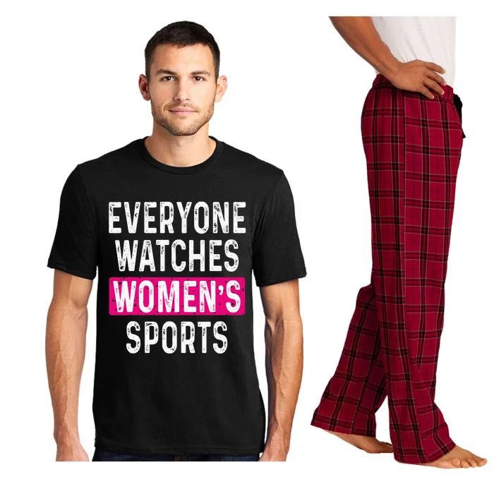 Everyone Watches Women Sports Supports Pajama Set