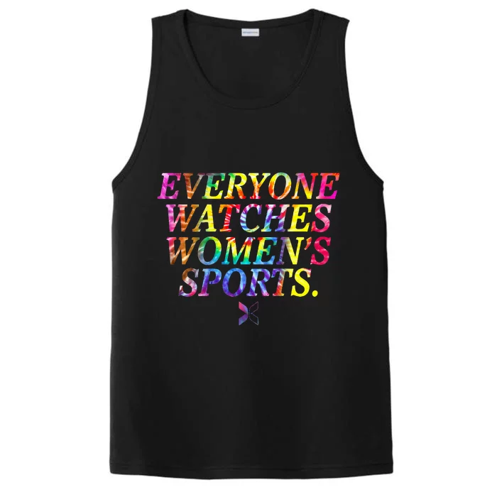 Everyone Watches Women Sports Performance Tank