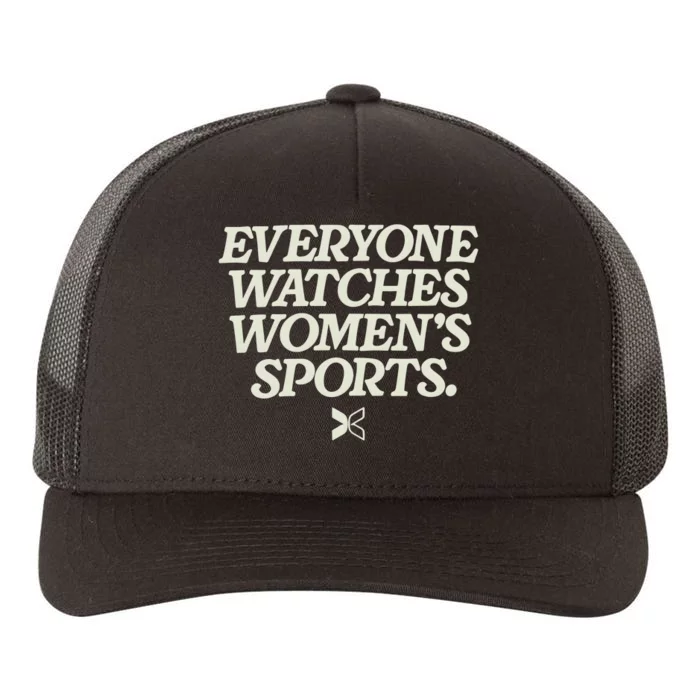 Everyone Watches Women Sports Yupoong Adult 5-Panel Trucker Hat