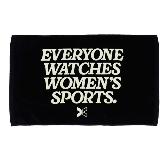 Everyone Watches Women Sports Microfiber Hand Towel