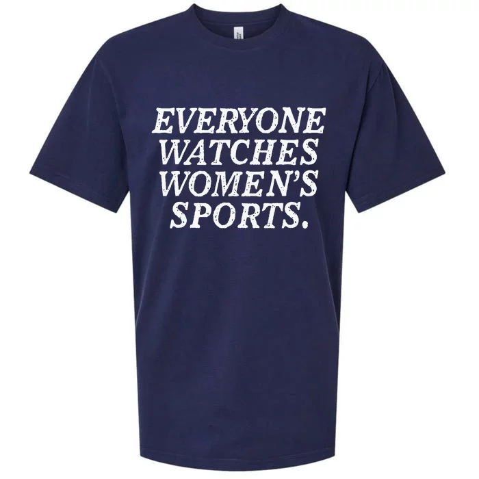 Everyone Watches Women Sports Sueded Cloud Jersey T-Shirt