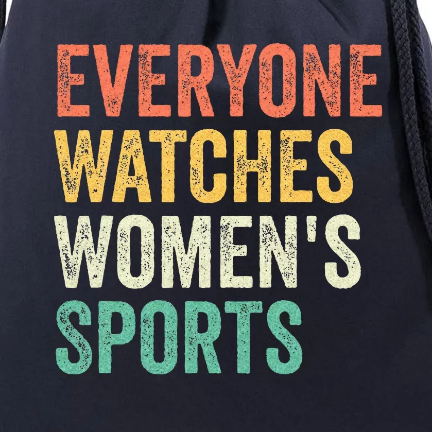 Everyone Watches Wo Sports Drawstring Bag