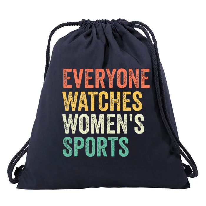 Everyone Watches Wo Sports Drawstring Bag