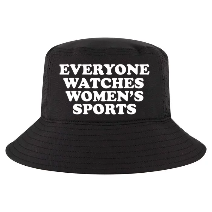 Everyone Watches Women Sports Funny Cool Comfort Performance Bucket Hat