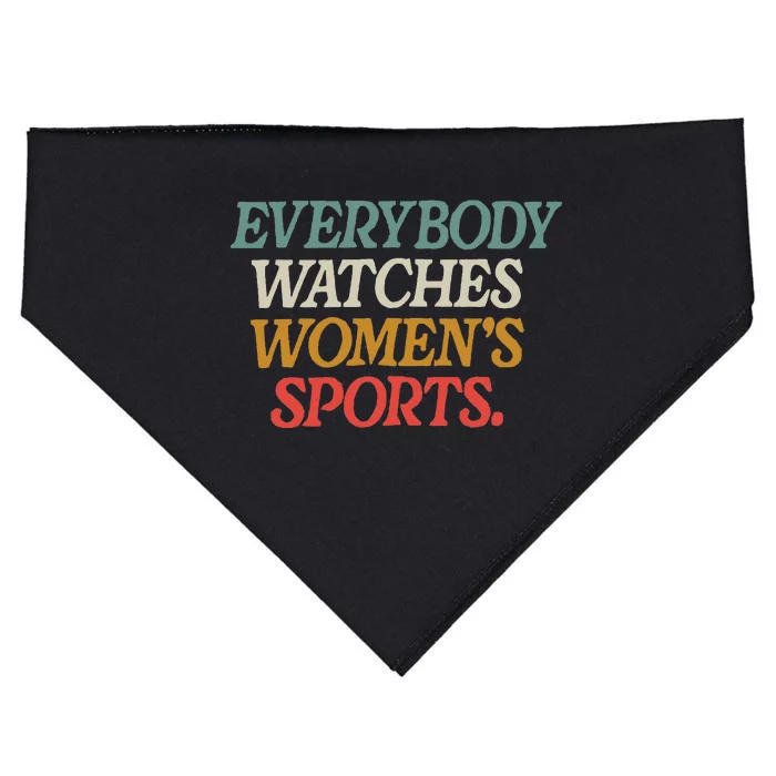 Everybody Watches Wo Sports USA-Made Doggie Bandana