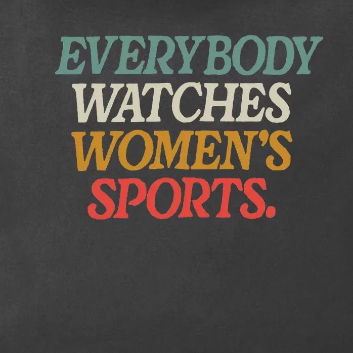 Everybody Watches Wo Sports Zip Tote Bag