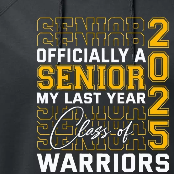 Eastern Wayne Warriors Officially A Senior Performance Fleece Hoodie