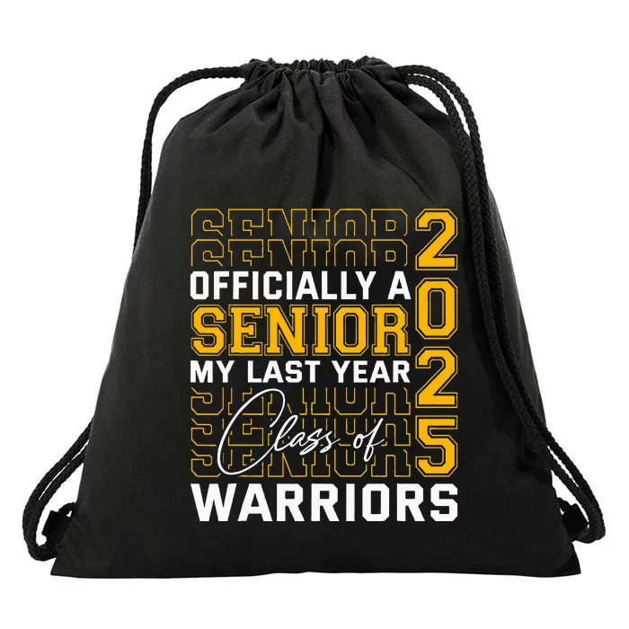 Eastern Wayne Warriors Officially A Senior Drawstring Bag