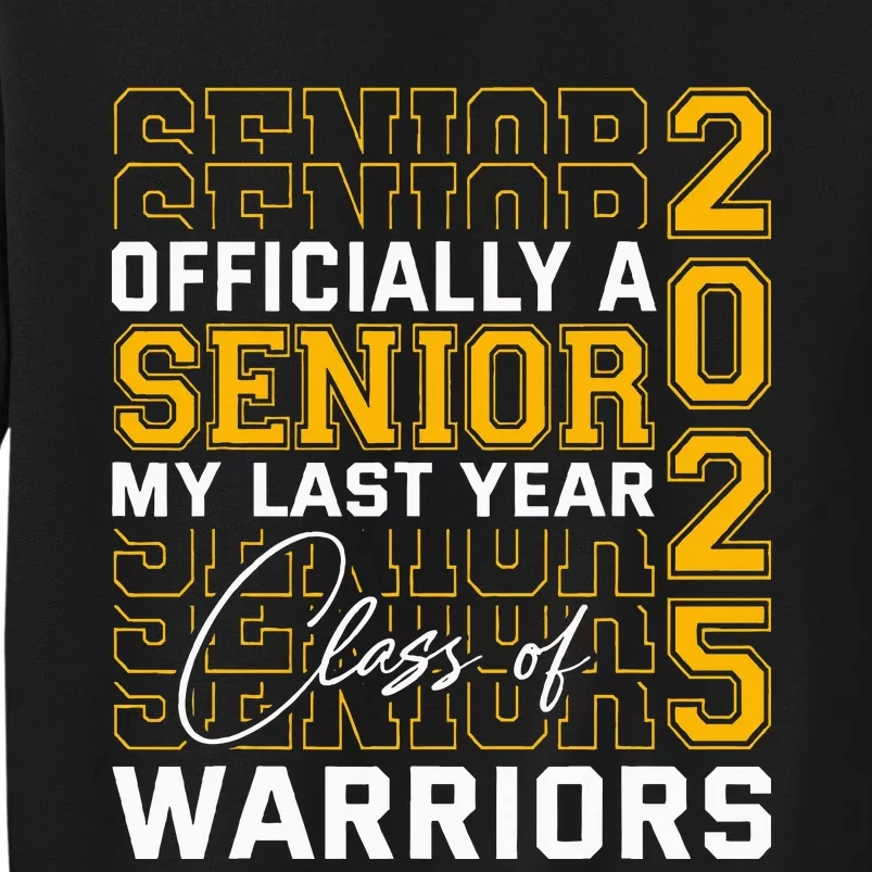 Eastern Wayne Warriors Officially A Senior Tall Sweatshirt