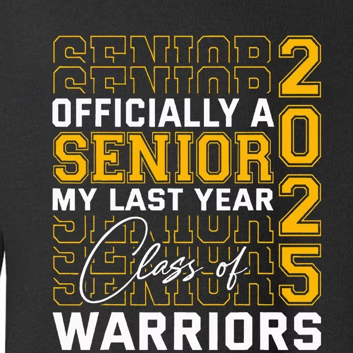 Eastern Wayne Warriors Officially A Senior Toddler Sweatshirt